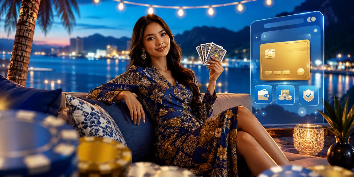 Permainan kad rummy berbatik di Langkawi dalam suasana kasual