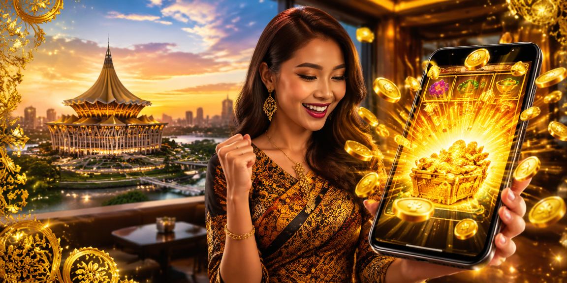 Permainan slot dengan motif batik Sarawak